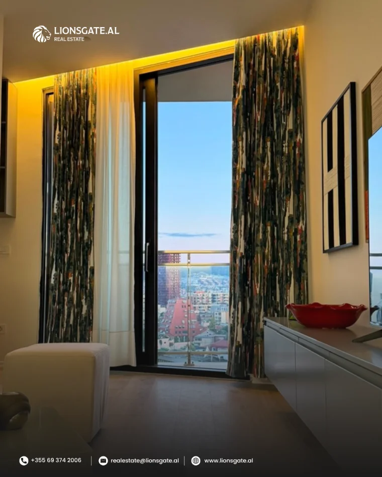 Tirane, jepet me qera apartament 1+1 , 75 m² 1.000 € 