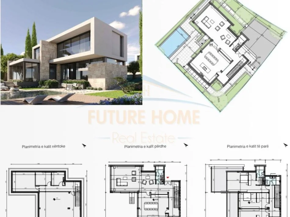 Tirane, shitet Vile 2 Katshe Kati 0, 508 m² (Crystal Lake Residence, Farke)