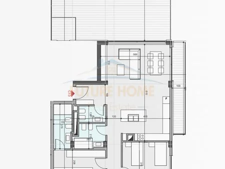 Tirane, shitet apartament 3+1 , 506.880 € 