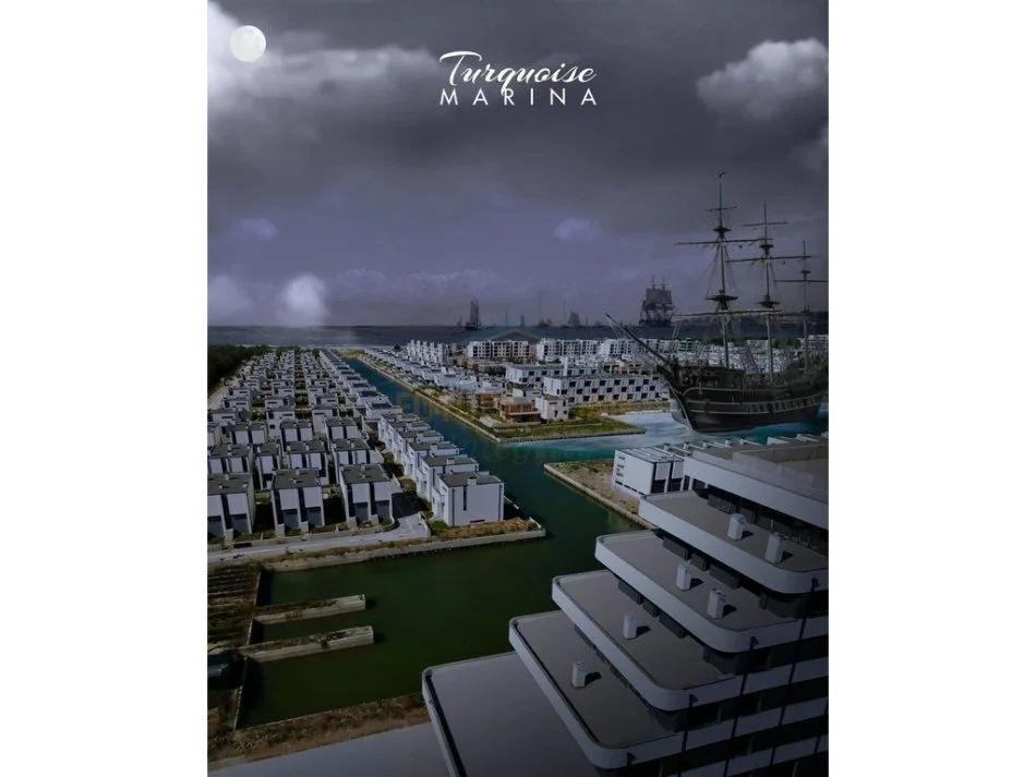 Durres, shitet apartament 1+1 Kati 1, 61 m² 203.600 € (Kompleksi Turquoise Marina, Hamallaj.)