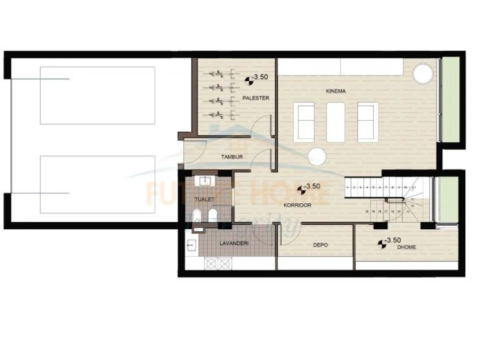 Shitet, Vilë 4-Katëshe, Perla Gardens Residence, Mjull-Bathore, Tiranë.