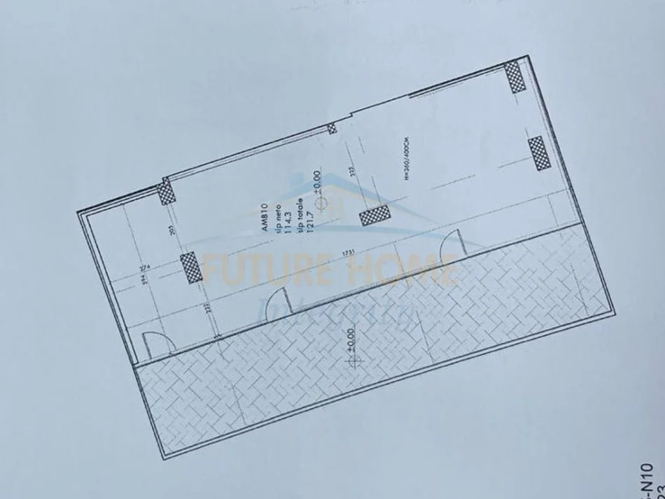 Tirane, jepet me qera ambjent biznesi Kati 0, 122 m² 1.300 € (Rruga e Kavajes)