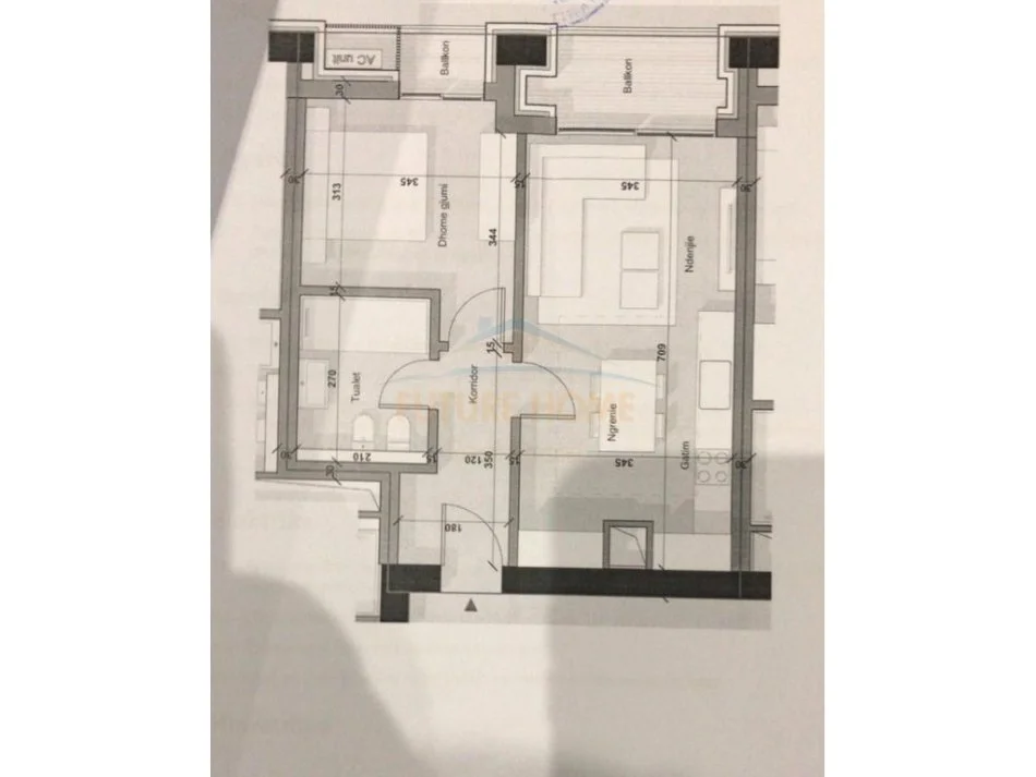 Tirane, shitet apartament 1+1 Kati 11, 81 m² 203.000 € (Bulevardi i Ri)