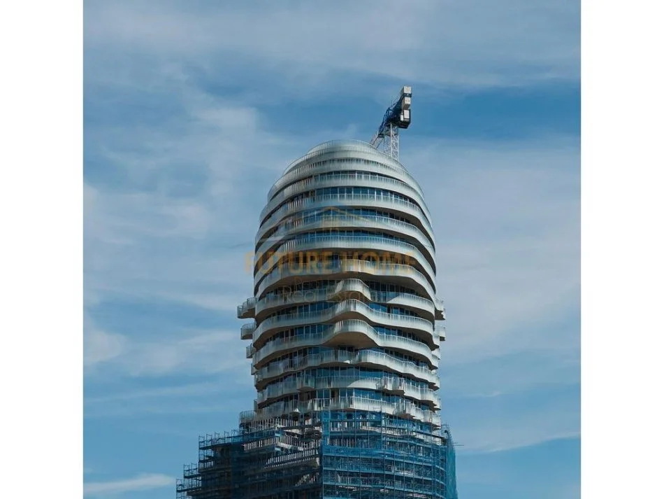 Tirane, shitet apartament 3+1 Kati 21, 181 m² (Tirana Rock Tower , Qender)