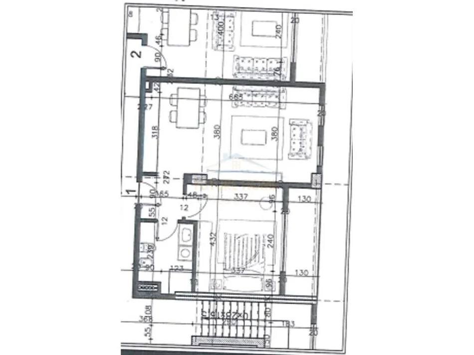 Tirane, shitet apartament 1+1 Kati 3, 74 m² 110.000 € 