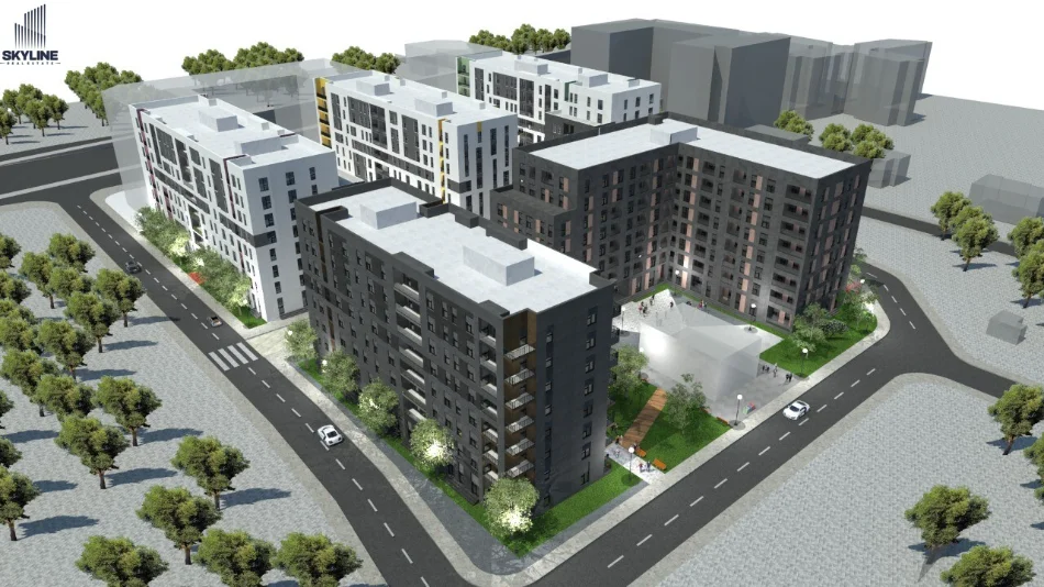 Tirane, shitet apartament 1+1 Kati 7, 59 m² 85.695 € (Ish Dogana)