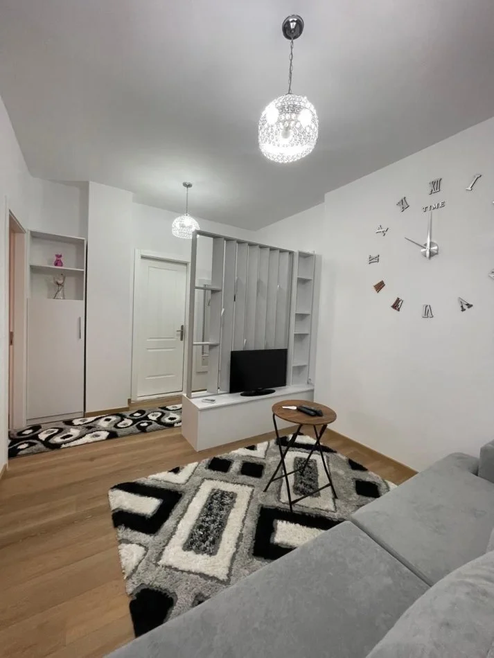 Tirane, jepet me qera apartament 1+1 Kati 4, 55 m² 450 € (Brryli)