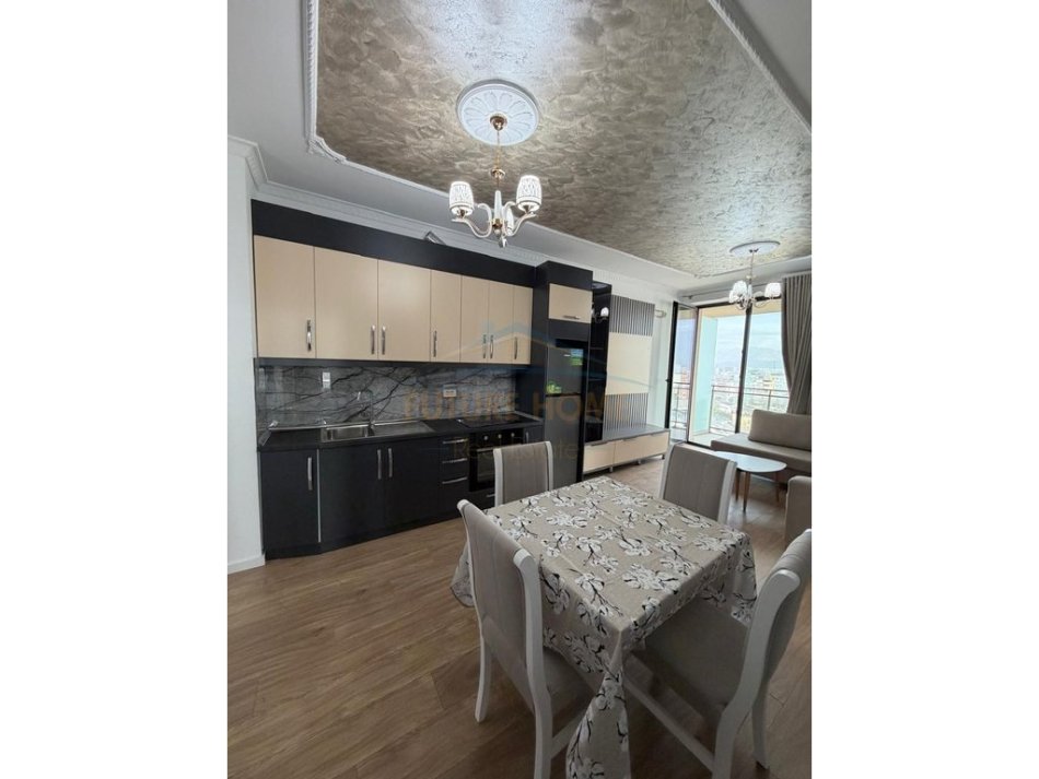 Tirane, jepet me qera apartament 2+1 Kati 9, 104 m² 1.000 € (Rezidenca Golden Tower,Mine Peza)