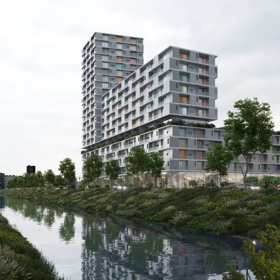 Tirane, shitet apartament 1+1+Ballkon Kati 8, 64 m² 80.500 € (Bulevardi Kasharit)