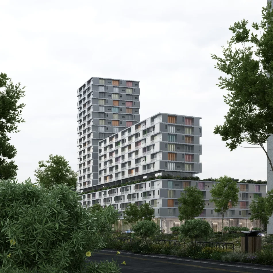 Tirane, shitet apartament 1+1+Ballkon Kati 8, 64 m² 80.500 € (Bulevardi Kasharit)