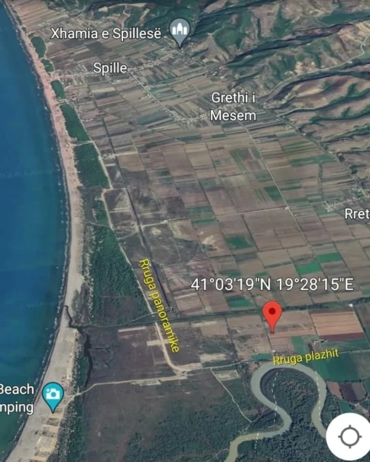 Kavaje, shitet toke ne bregdet , 24.000 m² 600.000 € (Vile-Bashtove,Kavaje)