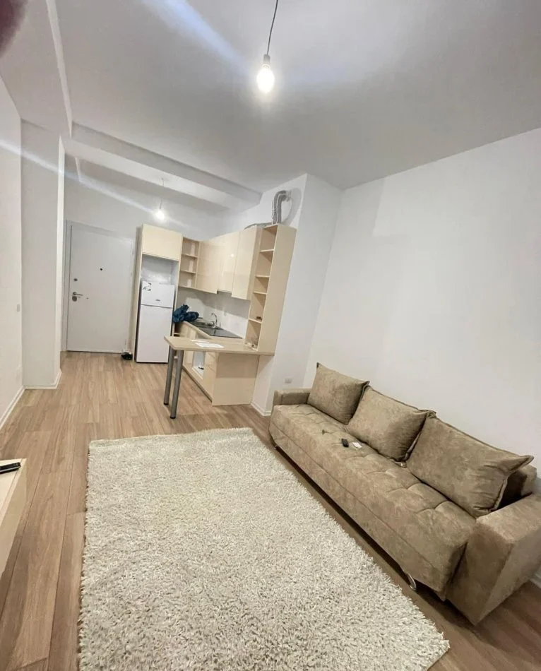 Tirane, jepet me qera apartament 1+1 Kati 11, 550 m² 550 € (Kompleksi Kontakt)