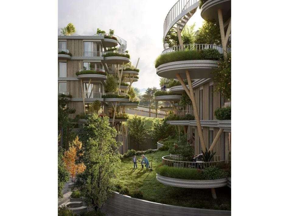 Tirane, shitet apartament 1+1+Ballkon Kati 3, 226.200 € (1000 Islands Residence Tirana)