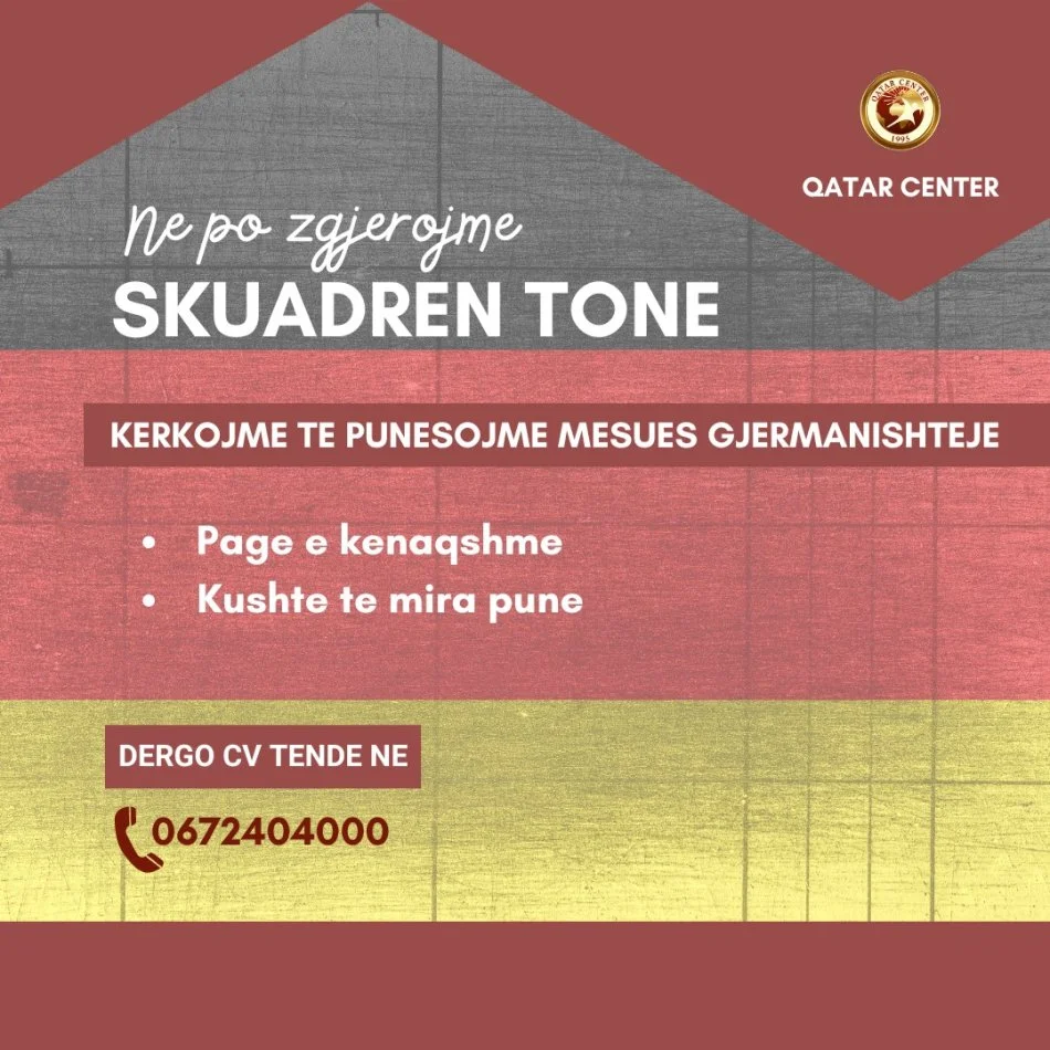 Tirane, kurse gjuhe gjermanisht kerkojme mesues/e te gjuhes gjermane