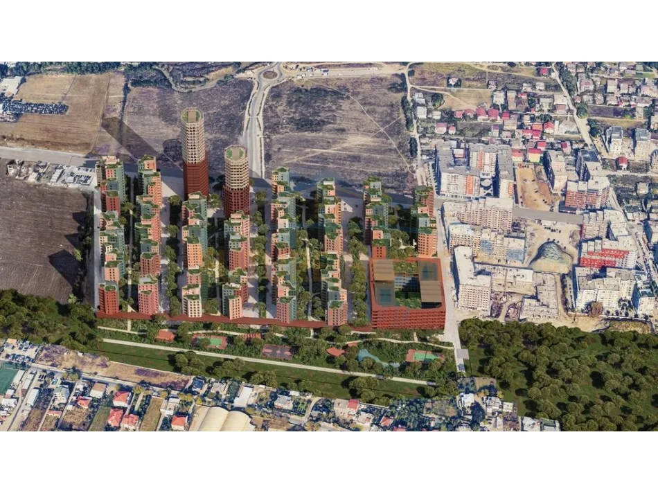 Tirane, shitet apartament 1+1+Ballkon Kati 4, 71 m² 88.000 € (Unaza e Re)