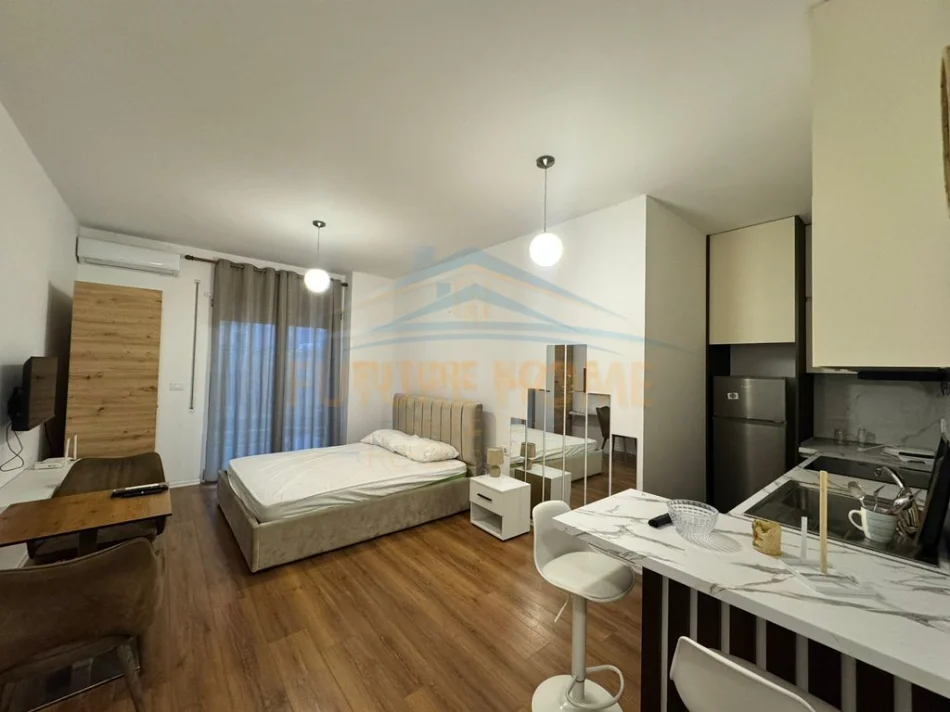 Tirane, jepet me qera garsonier 1+1 Kati 0, 35 m² 420 € (Kodra e Diellit, Tiranë,)