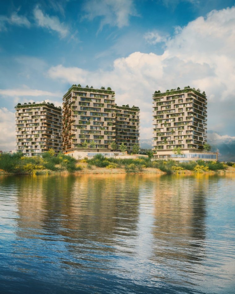 Tirane, shitet apartament 2+1 , 120 m² (Liqeni Artificial)