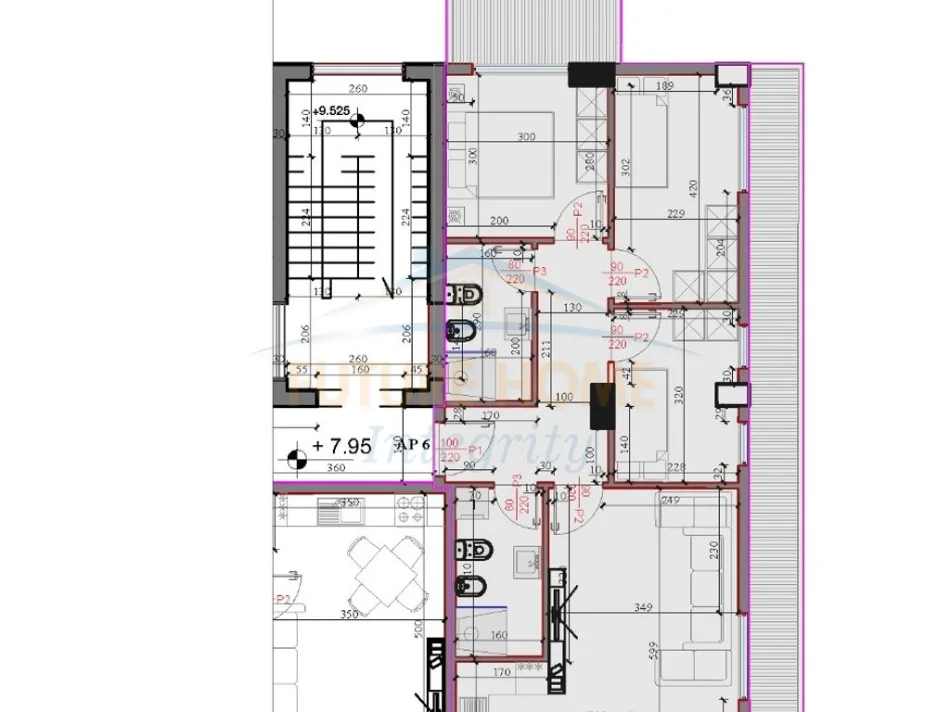Tirane, shitet apartament 3+1+Ballkon Kati 3, 98 m² 106.418 € (Paskuqan)