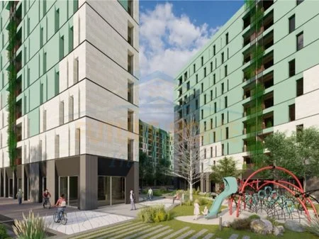 Tirane, shitet apartament 1+1 Kati 7, 72 m² 135.900 € (Rruga Stavri Themeli, kompleksi Tirana Riverside)