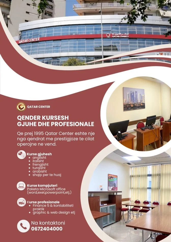 Tirane, kurse gjuhe QATAR CENTER