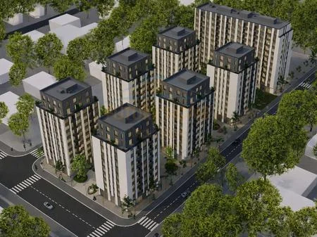 Tirane, shitet apartament 1+1 Kati 5, 83 m² 132.900 € (5 MAJI ,REZIDENCA AJKA)