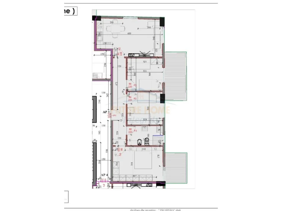 Tirane, shitet apartament 3+1 Kati 1, 108 m² 97.550 € (PASKUQAN)