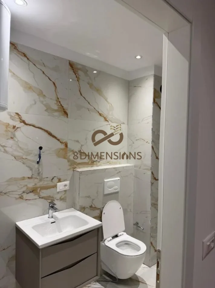 Tirane, shitet apartament 1+1+Ballkon Kati 2, 63 m² 163.800 € (ish stacioni i trenit)