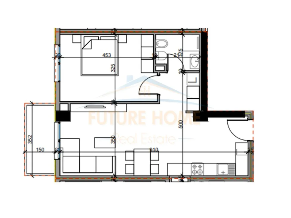 Tirane, shitet apartament Kati 3, 77 m² 92.400 € (PASKUQAN)
