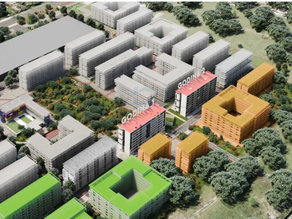 SHITET APARTAMENT 2+1+2 NE UNIVERS CITY , QTU