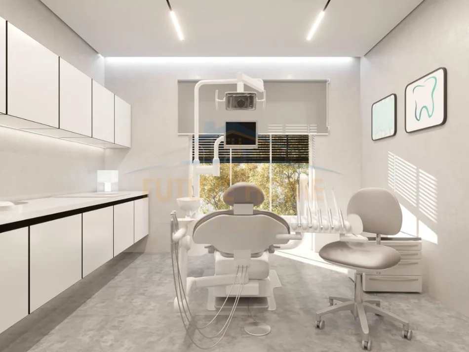 Tirane, jepet me qera ambjent biznesi Kati 2, 93 m² 950 € (Kompleksi Aura)
