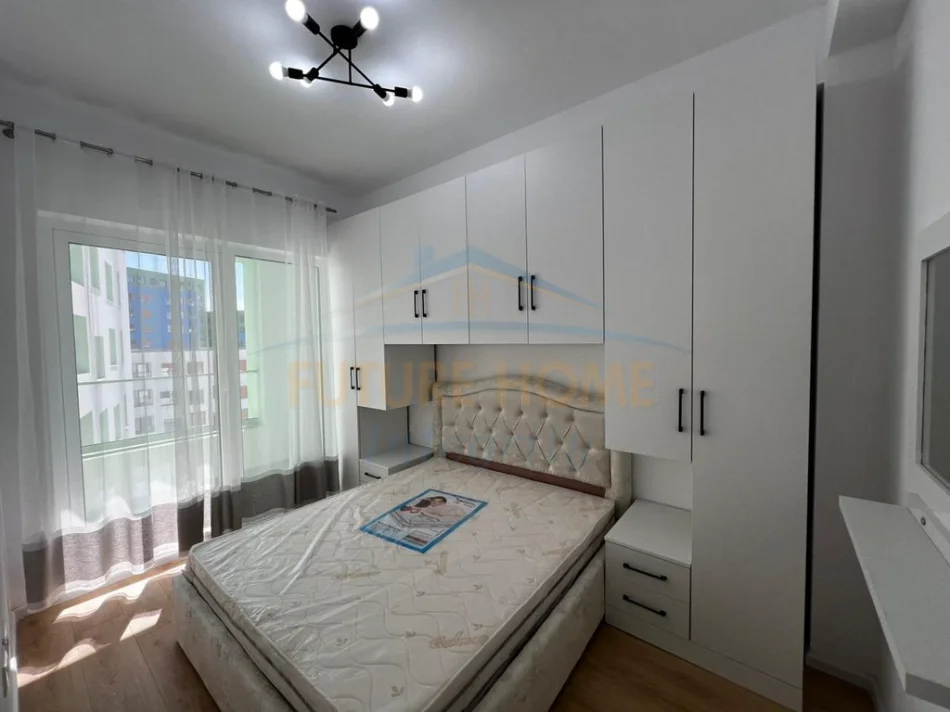 Tirane, jepet me qera apartament 1+1+Ballkon Kati 7, 47 m² 430 € (Rezidenca Kadiu)
