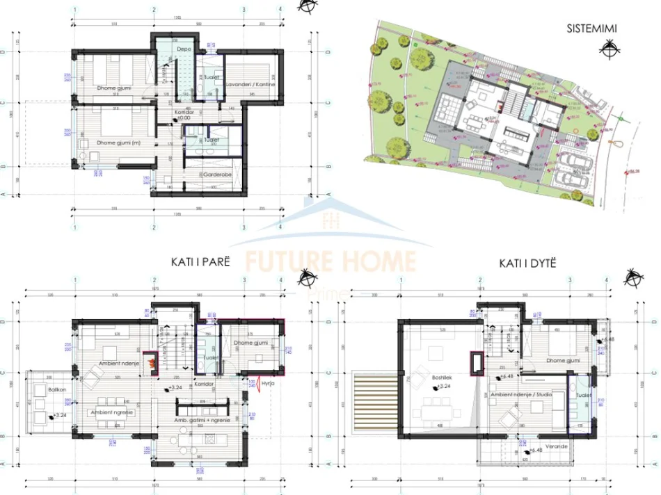 Tirane, shitet Vile 2 Katshe , 310 m² 520.000 € 