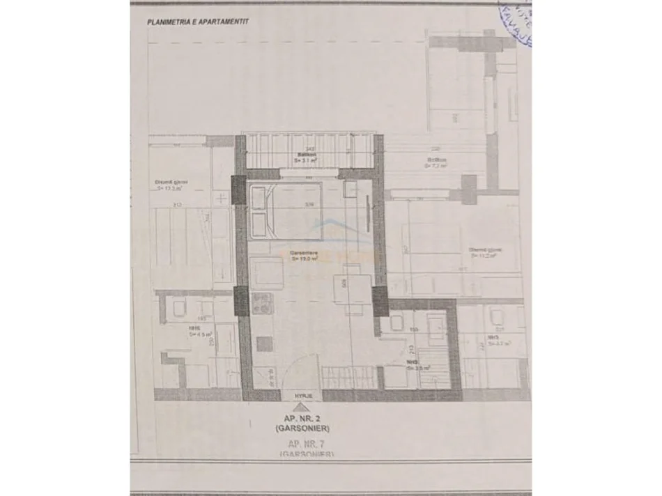 Golem, shitet garsonier Kati 1, 37 m² 50.760 € (Golem)