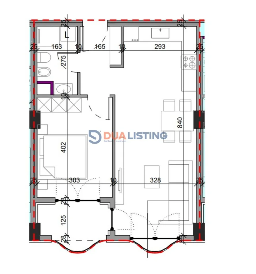 Tirane, shitet apartament 1+1 , 71 m² 85.200 € (Paskuqan)