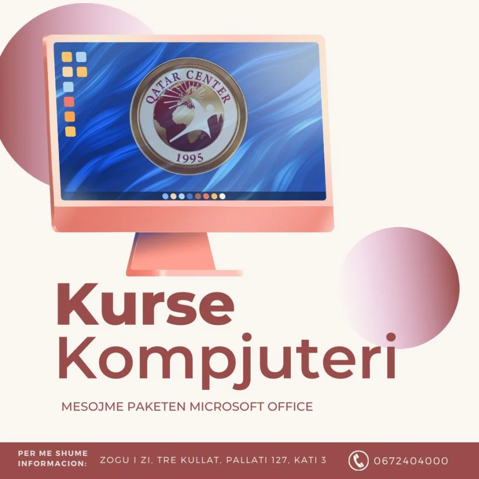 Tirane, kurse kompjuteri IT-Paketa Office Kurs për paketën Office