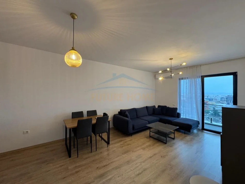 Tirane, jepet me qera apartament 1+1+Ballkon Kati 11, 63 m² 600 € (medreseja)