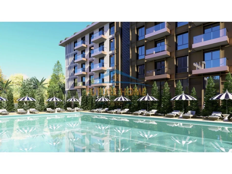 Qerret, shitet apartament 1+1 Kati 5, 59 m² 89.570 € (Qerret , Palm Paradise)