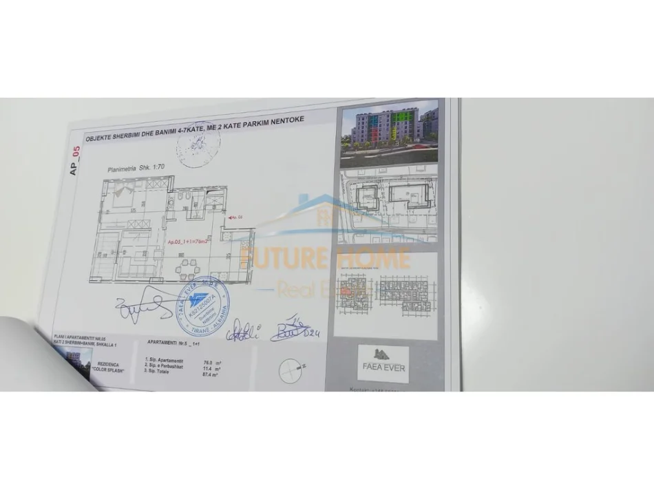 Tirane, shitet apartament 1+1 Kati 2, 87 m² 100.500 € (Paskuqan)