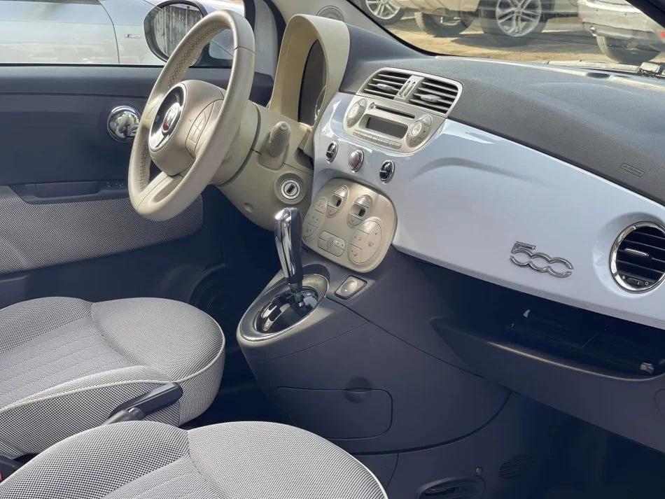 Tirane, shes makine FIAT 500 Benzin, blu e hapur automatik Klima 49.000 km 5.900 €