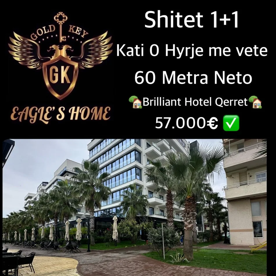 Durres, shes apartament Kati 0, 60 m² 57.000 € 