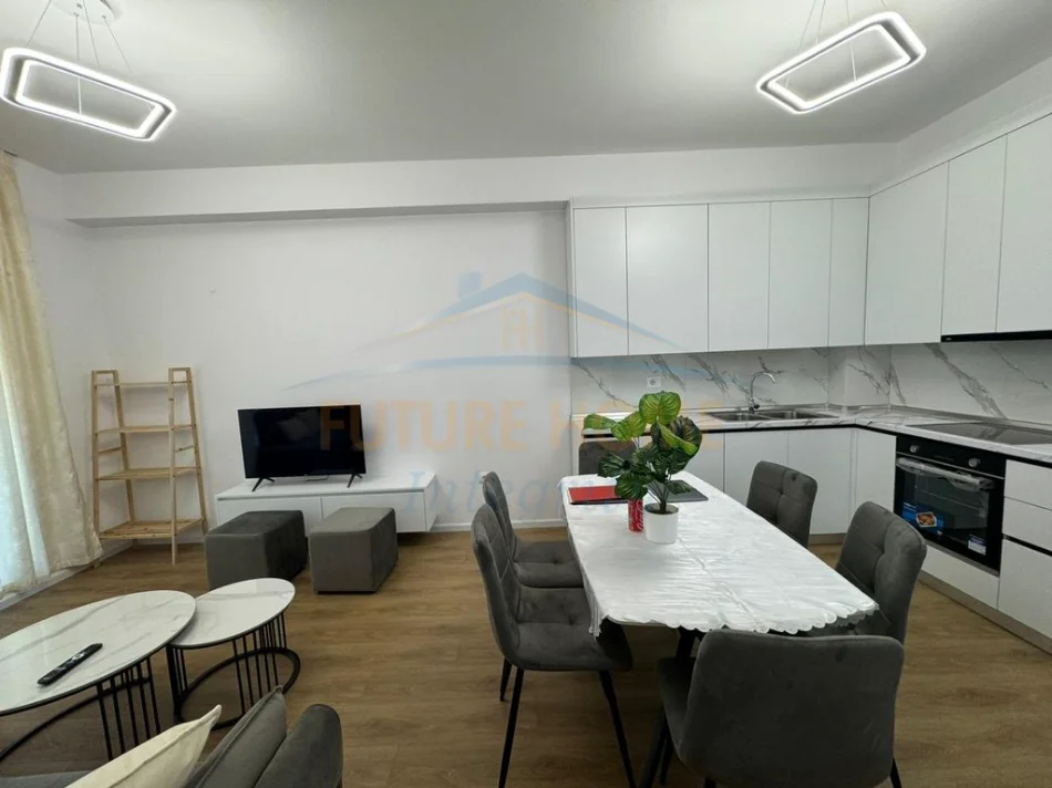 Tirane, jepet me qera apartament 1+1 Kati 4, 69 m² 440 € (Kompleksi Kaimi, Ali Demi)