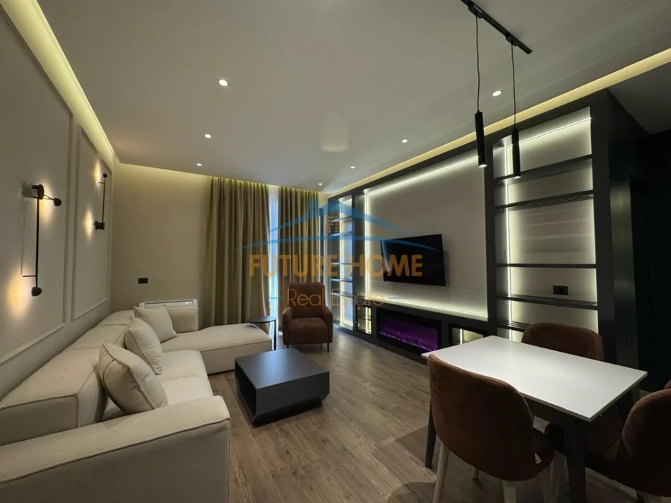Tirane, jepet me qera apartament 1+1+Ballkon Kati 6, 76 m² 1.000 € 