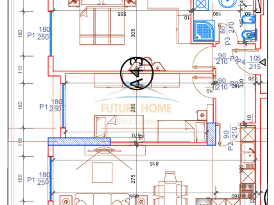 Tirane, shitet apartament 2+1+Ballkon Kati 3, 103 m² 114.000 € (Paskuqan)