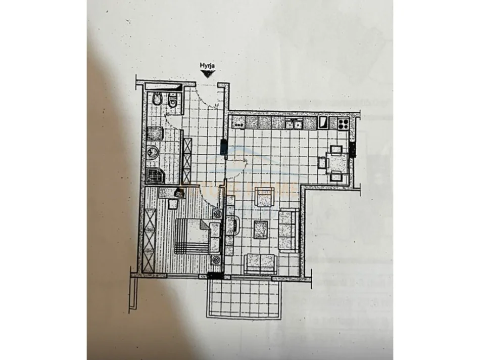 Tirane, shes apartament 1+1 Kati 2, 79 m² 100.000 € (FRESK)
