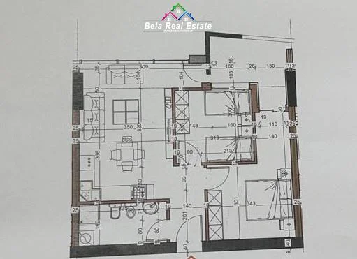 Tirane, shes apartament 2+1 Kati 10, 81 m² 230.000 € (rruga e kavajes)