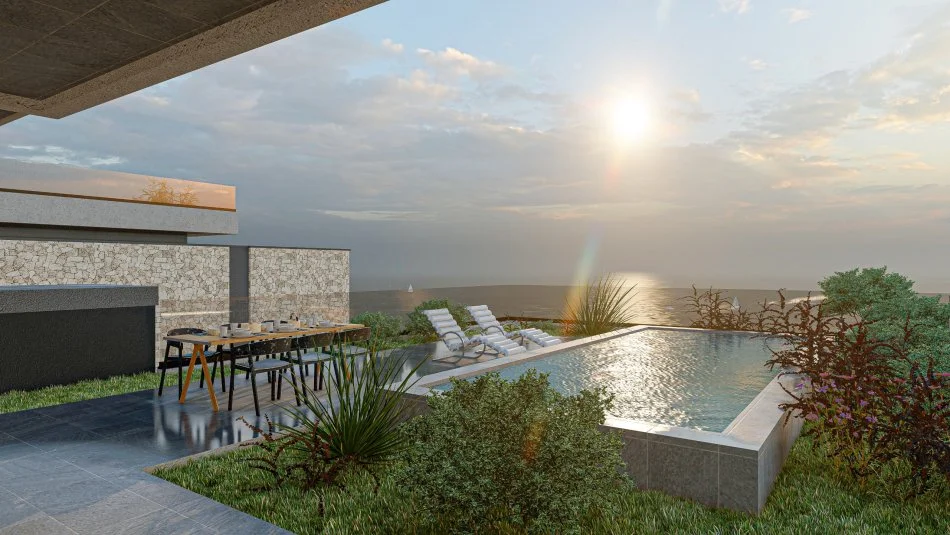 Dhermi - Palase, shes apartament , (Green Terrace Residence)