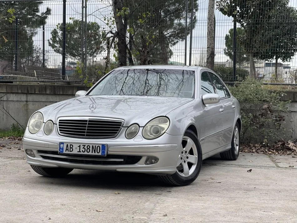 Tirane, shes makine MERCEDES E 270 CDI Nafte, gri metalizato automatik Klima 360.000 km 3.690 €