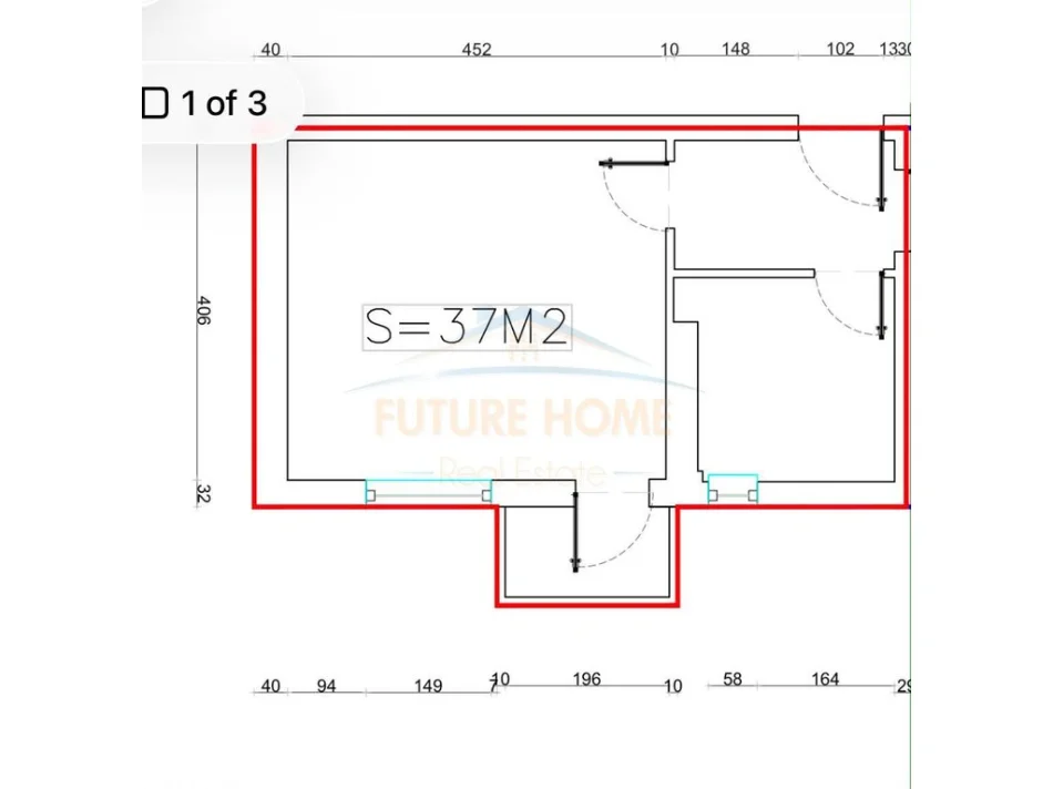Tirane, shitet garsonier Studio Kati 4, 36 m² 89.000 € (21 DHJETORI)