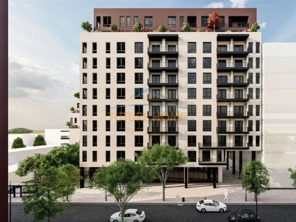 Tirane, jepet me qera apartament 1+1 Kati 7, 61 m² 550 € (Rruga Dritan Hoxha)
