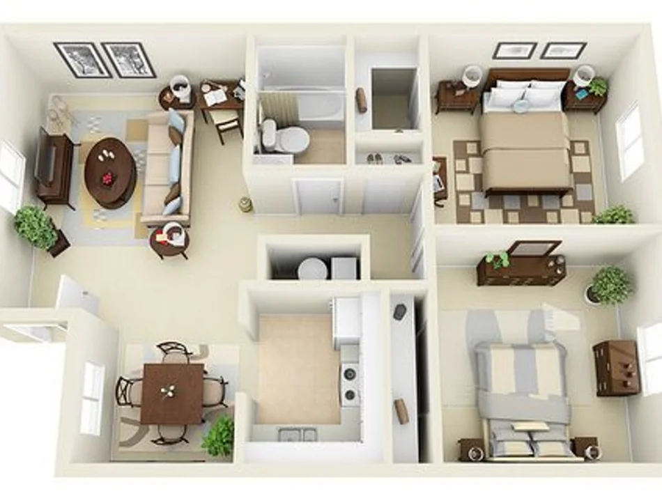 Tirane, jepet me qera apartament 2+1 Kati 4, 83 m² 550 € (UNAZA E RE)